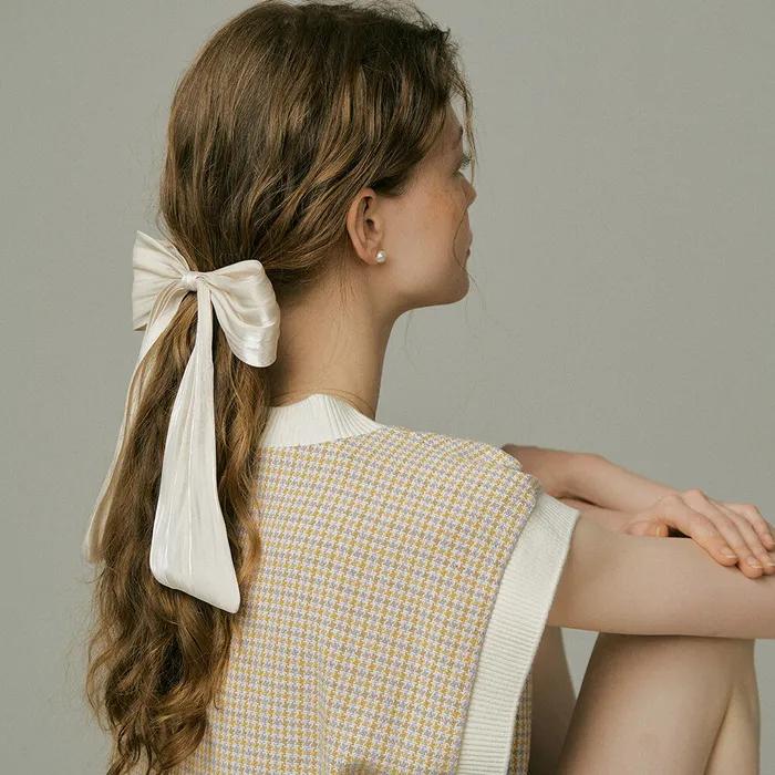 Long ribbon Hairpin[2color]