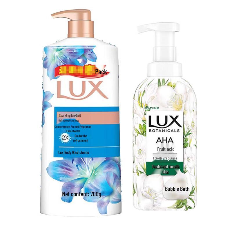 LUX Scented Shower Gel & Shower Milk Duo Pack