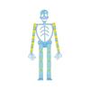 2 teile/los Halloween Skeleton Stand 19.5*5,5 Leucht kinder Neuheit Seltsame Heikles Spielzeug Track Kette Verformbaren Depressurise DIY