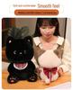 Cute Black Cat & Calico Cat Plush Dolls - Children's Gift & Desk Companion