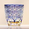 Edo Kiriko Hand-Carved Crystal Whiskey Glass