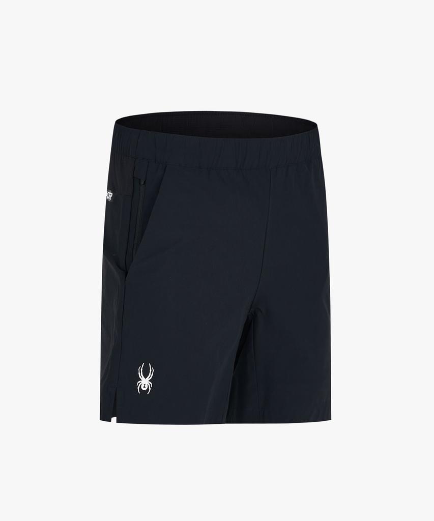 SPYDER Men'S Pro Web Cool Training Shorts 4/8 Spkmcntr202Mblk