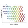 Motorcycle Honeycomb Decal, Foreign Trade Honeycomb Car Sticker Motorcycle Mini Car Sticker Personalized Honeycomb