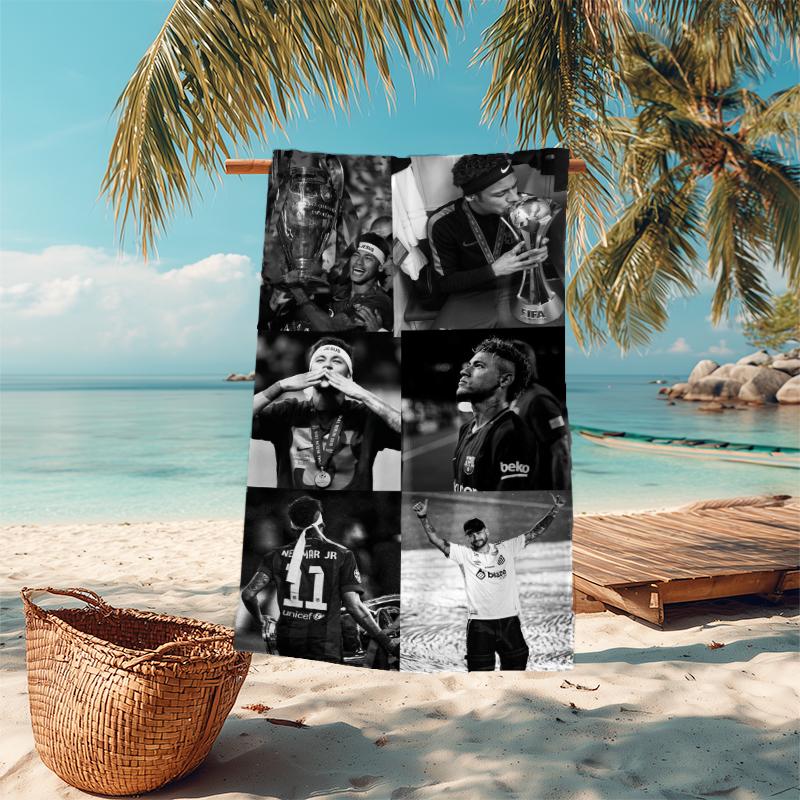 1pc Happy Birthday Celebration Microfiber Quick Dry Beach Towel Absorbent Soft Oversized Sand Free Towel for Travel Pool Gym Swimming Yoga 20a157