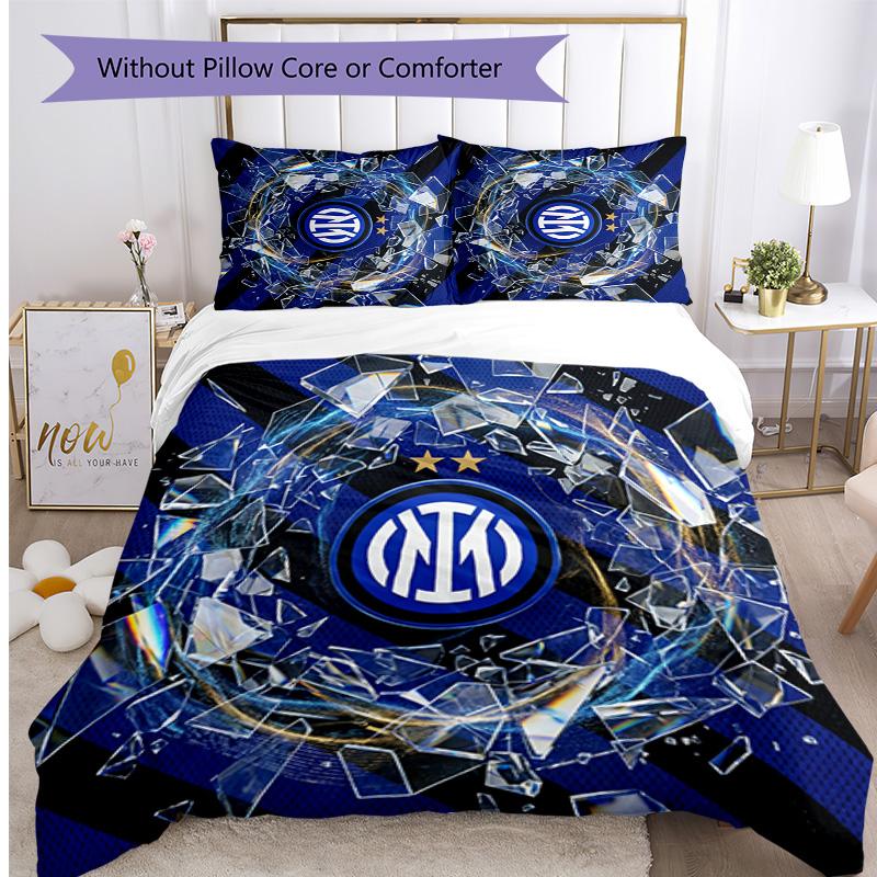 Borussia Dortmund Pattern Printed 3PCS Bedding Set Soft Skin-Friendly Washable Duvet Cover & Pillowcases Set All Season Bedroom