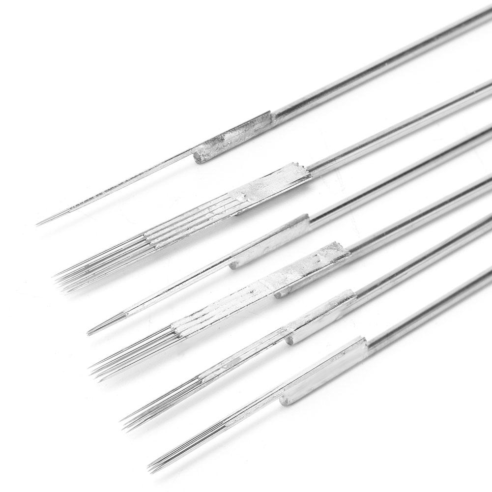 50pcs Disposable Tattoo Needles Tattoo Cartridge Needles for Tattoo Machine Tattoo Supplies 1#