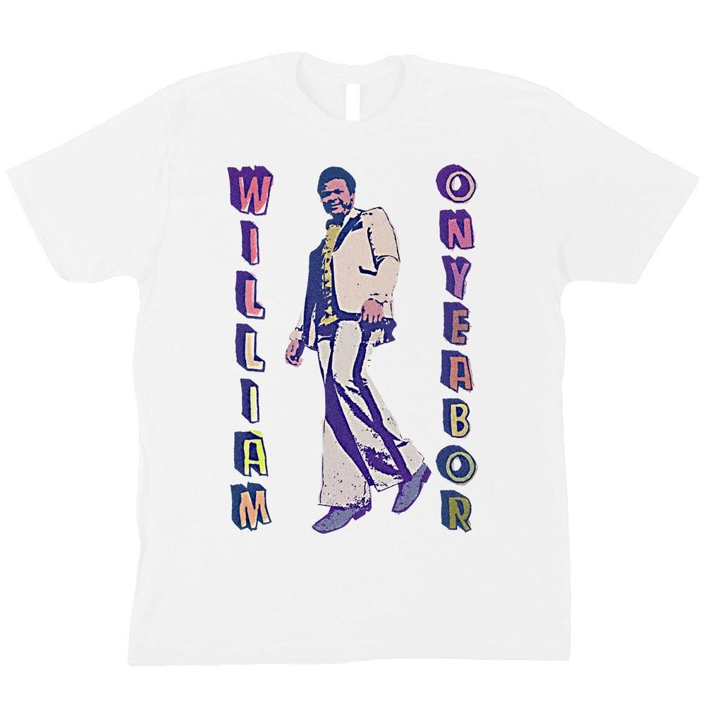 William Onyeabor White TShirt Unisex Cotton Tee Size S4XL EL216 XL