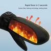 Men Women Rechargeable Electric Heated Gloves Winter Warm for Cycling Hunting Motorbike Hiking Skiing Outdoor Sport Work