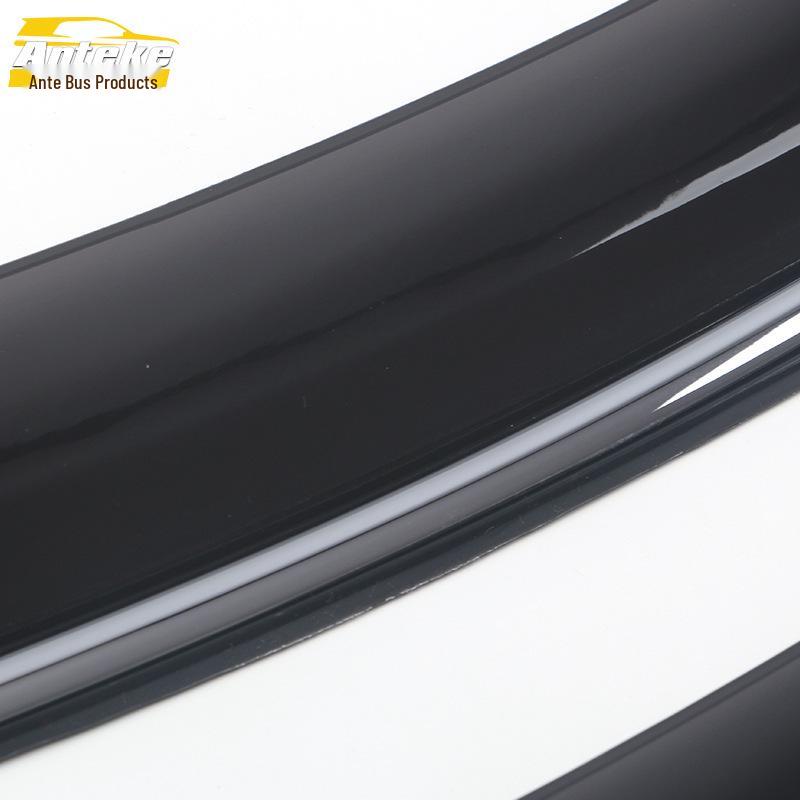 Rain Guards with Bright Strip for 14 Vios/Yaris ATIV Models - Plastic Exterior Modification Accessories.