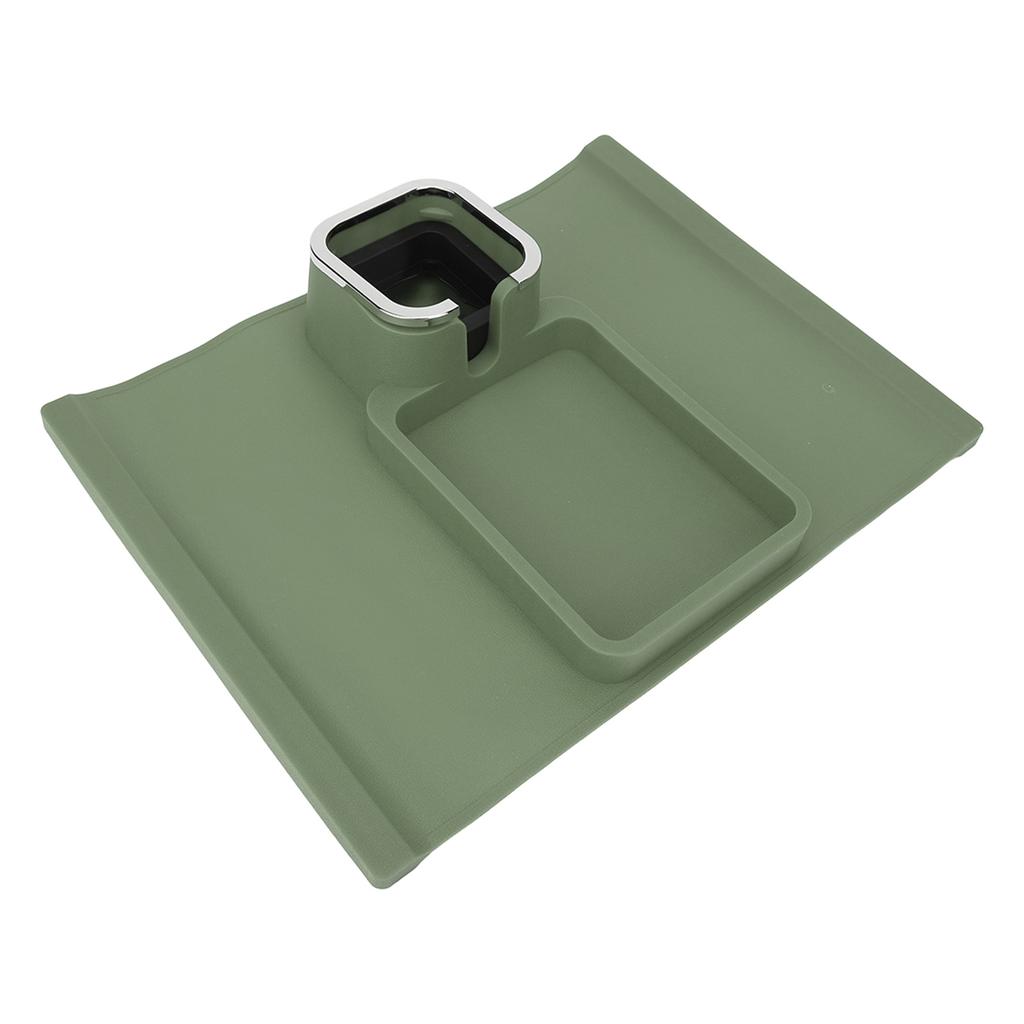 Couch Cup Holder Tray Ergonomic Multifunction Silicone Sofa Arm Cup Holder with Nonslip Base Sofa