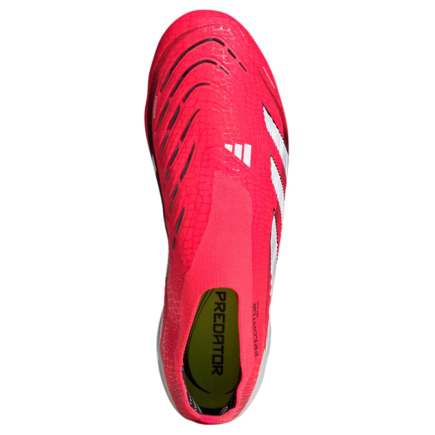 Adidas Predator Elite Laceless FG Pure Victory Pack Unisex Sneakers Lucid-Red Cloud-White Core-Black ID3877