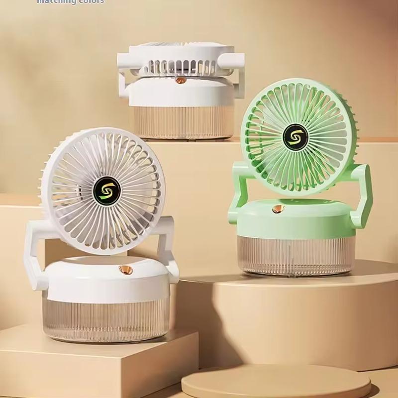 Household Refrigeration Desktop Air Cooler Charging USB Office Water Cooling Gas Humidification Spray Fan