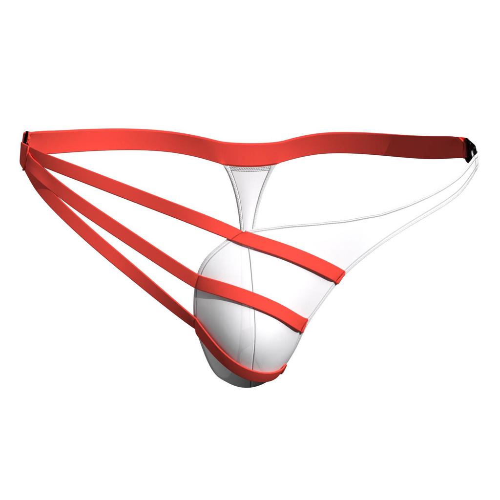 TAUWELL Trendy Sexy Heren String met Zijknopbandje - Model 25105