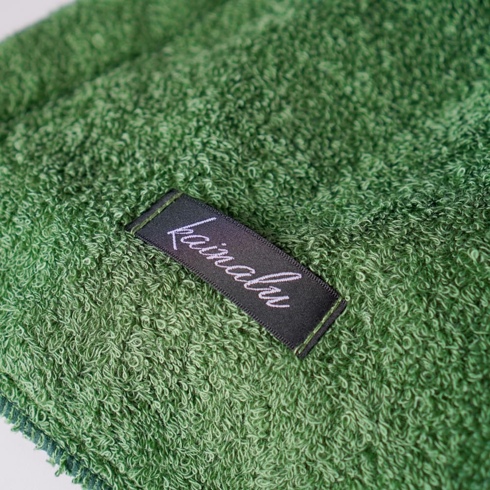 oruTa Sauna Hat Light Deep Fit Senshu Towel Easy Wash Stylish Prevents Overheating and Hair Damage Cotton Mustard - Men's & Women's - - - - - - 100% -