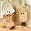Adorable Peanut Doll Plush Toy Keychain – Cute Bag Charm & Comfort Gift