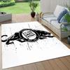 Sportklub Sturm Graz Flannel Pattern Square Carpet,Area Rug,Carpet Rug for Living Room Bedroom Sofa Playroom Decor,Non-slip Floor Mat