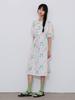 Vincent Navy Make Your Ribbon Dress_White