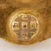 CHANEL Triple COCO Mark Earring vintage Plated Gold/Fake pearl 29.4g Women Used