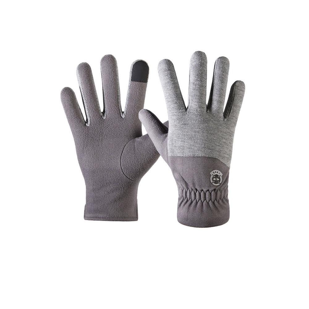 Thickening Touch Screen Gloves Warm Cycling Mittens Fashion Velvet Gloves  Outdoor