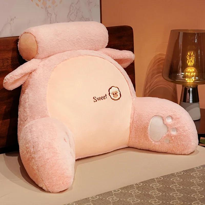 Triangle Reading Pillow Lumbar Support Pillow Soft Headboard Cushion Can Be Disassembled Washed Large Backrest Cushion Office