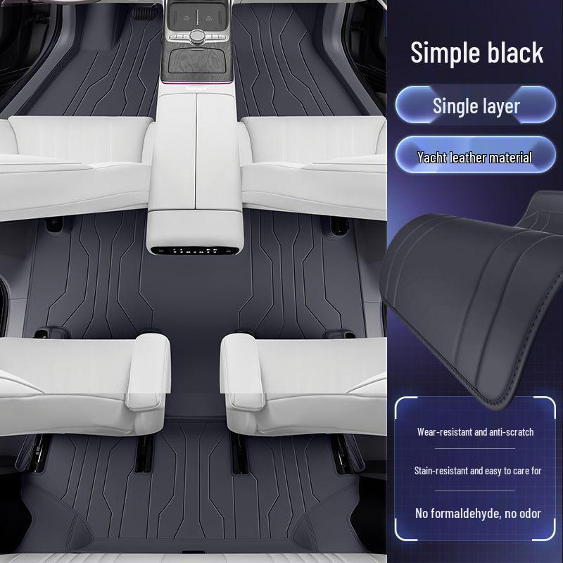 Suitable Galaxy M9 6-Seater Floor Mats & Trunk Accessories Kit for Interior Modification