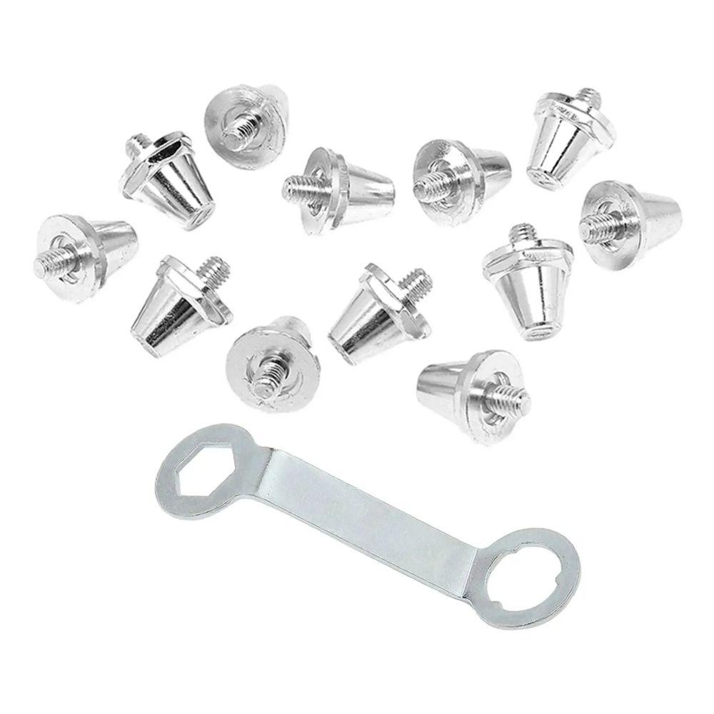 10PCS Fast Lock Football Shoe Studs 11mm/13mm/15mm Football Boot Spikes Athletic Sneakers