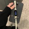 Cross Metal Leather Strap for Xiaomi Band 9- Retro Punk Leather Creative Watch Band for XIAOMI Mi Band 9/8/7/6/5/4/3/NFC/Mi Band 8pro/Redmi Watch4&5