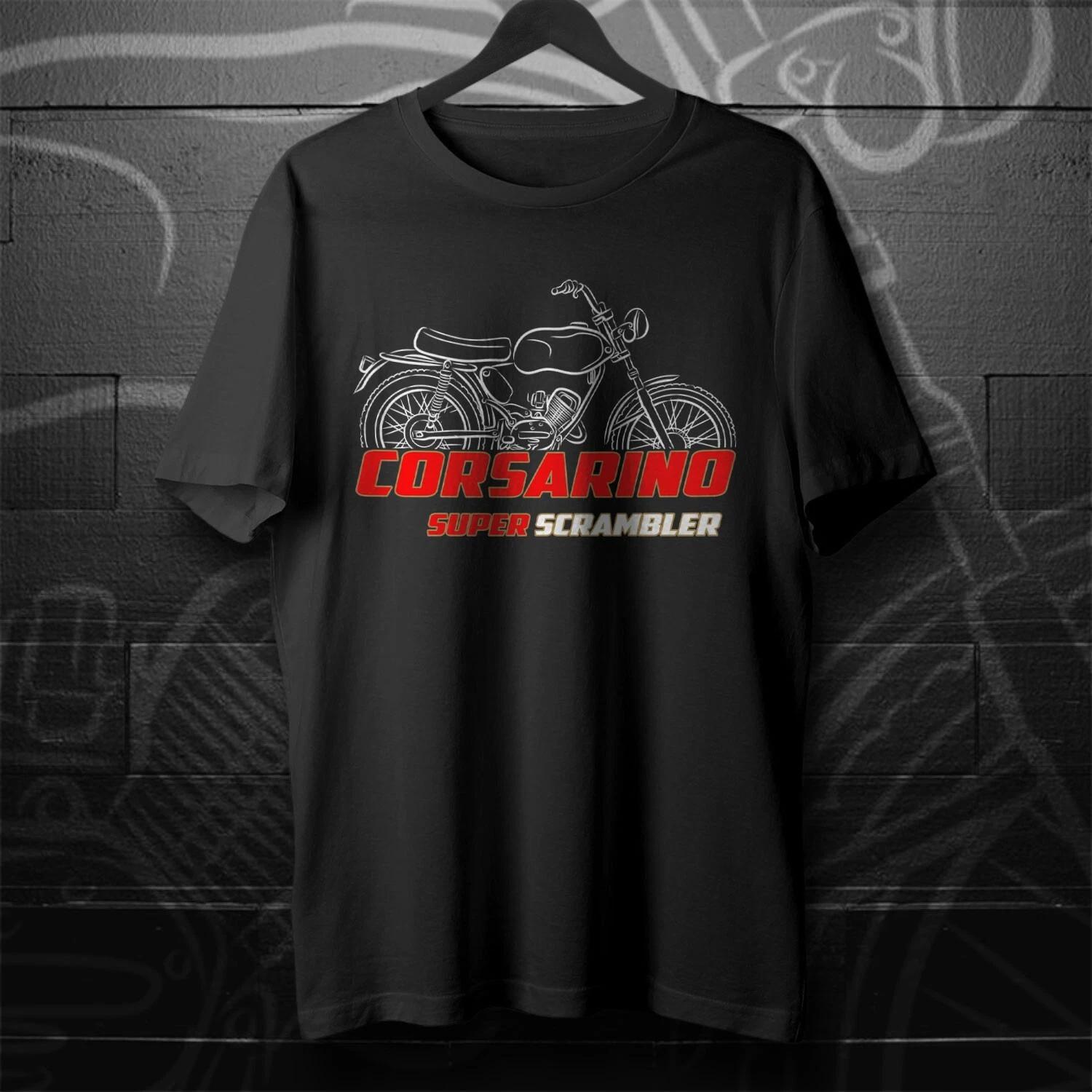 

For Moto Morini Corsarino V/Z/ZT/ZZ Fans – Moto Animals Illustration T shirt XL