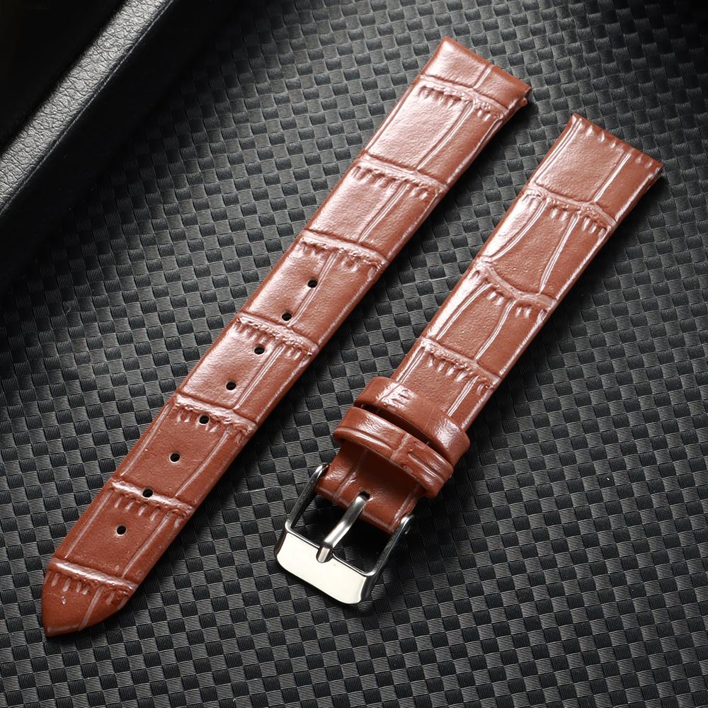 8mm 10mm 12mm 14mm 16mm Universelles Leder-Uhrenarmband für Herren Damen Ersatz-Uhrenarmband Weiche Schlanke Armbänder Ultradünne Gürtel