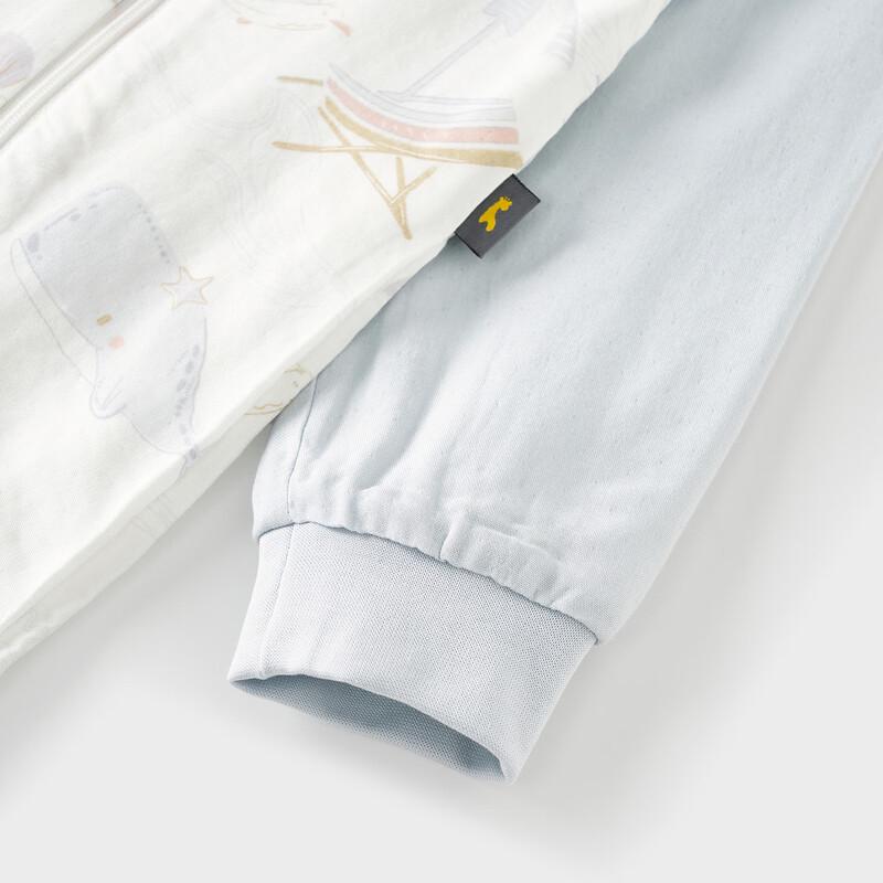 TONGTAI Baby Summer Anti-Startle Long-Sleeve Sleeping Bag