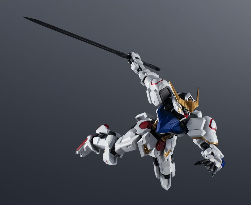 TAMASHII NATIONS GUNDAM UNIVERSE Mobile Suit Orphans GUNDAM BARBATOS RENEWAL Ca. 160 mm ABS PVC Bemalt Bewegliche Figur Gundam Iron-Blooded