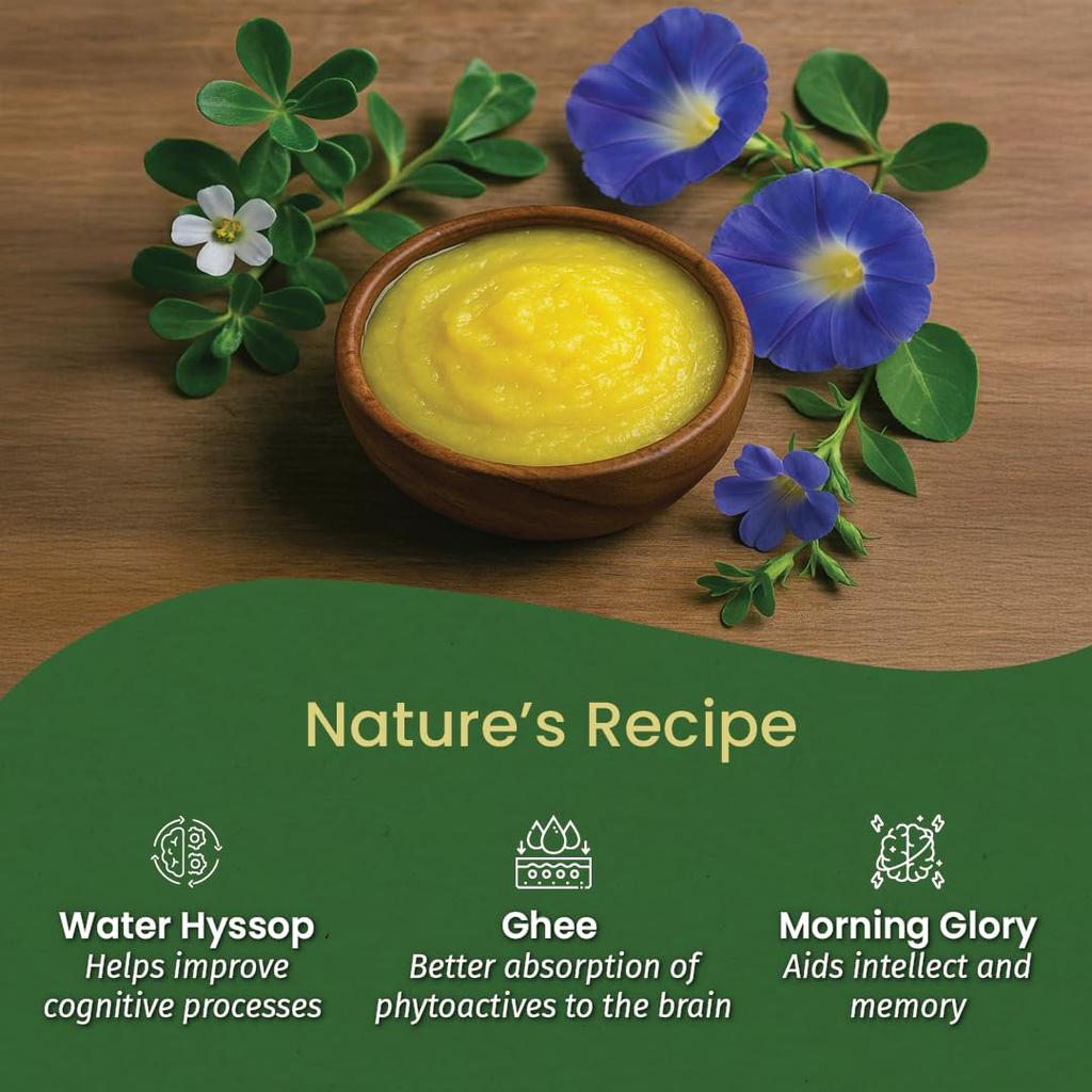 Kerala Ayurveda Brahmi Ghritham 150 ml Ayurvedic Mind Focus Supplement for Memory & Concentration