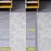 1PC 1m/39.37in Self-Adhesive Floor Transition Strip, Flexible Wood Grain Design Edging for Carpet, Laminate&Floors, Threshold