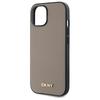 Dkny Dkhmp15Spghlme Iphone 15 6.1       Beżowy/Beige Hardcase Grained Metal Logo Magsafe