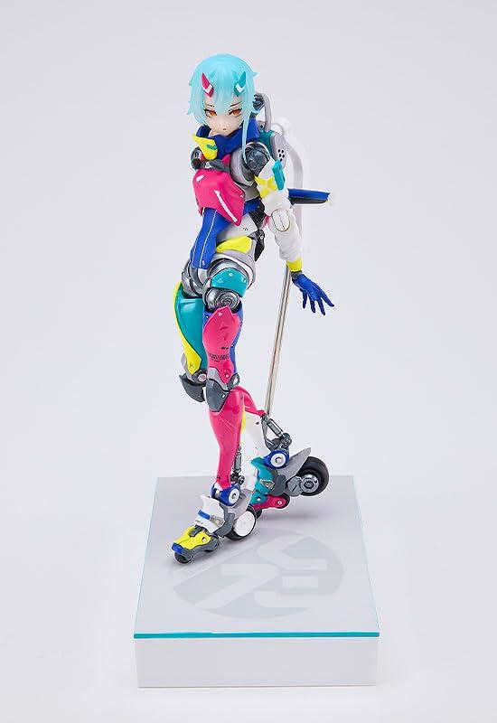 Girl Engine MOTORED CYBORG RUNNER SSX 155 PSYCHEDELIC RUSH Plastic Painted Movable Figure Non-scale & Die-cast