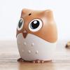 Cartoon Owl Toothpick Holder Desktop Automatic Toothpick Dispenser Container