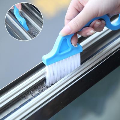 Cleaning Brush Dust-proof Multifunctional Plastic Reusable Groove Gap Cleaner for Home