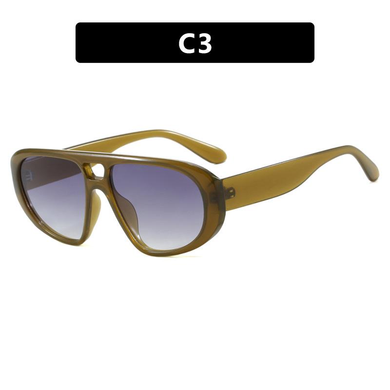 Trend pilot sunglasses toad glasses new sunglasses retro premium sense UV protection sunglasses