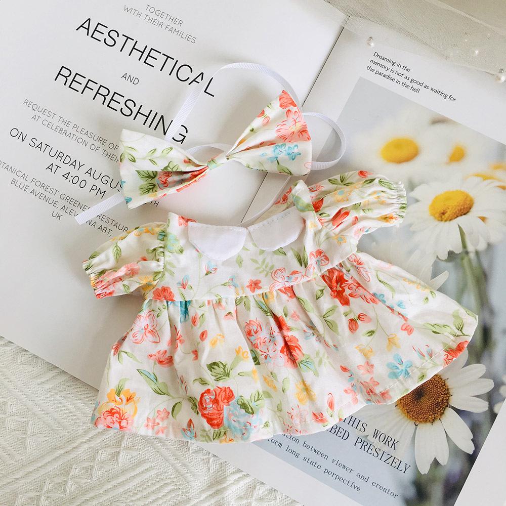 Medium 30cm Handmade Doll Clothes for Jointed Bear - S Size Belle Lulu Outfit Gift for Girls