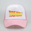 Back To The Future baseball cap Summer Cool Mesh Breathable trucker caps Unisex adjustable snapback hats bone