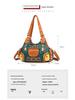 Damen 2025 Retro Handtasche mit großem Fassungsvermögen - Vielseitige einfache PU Schulter-Umhängetasche