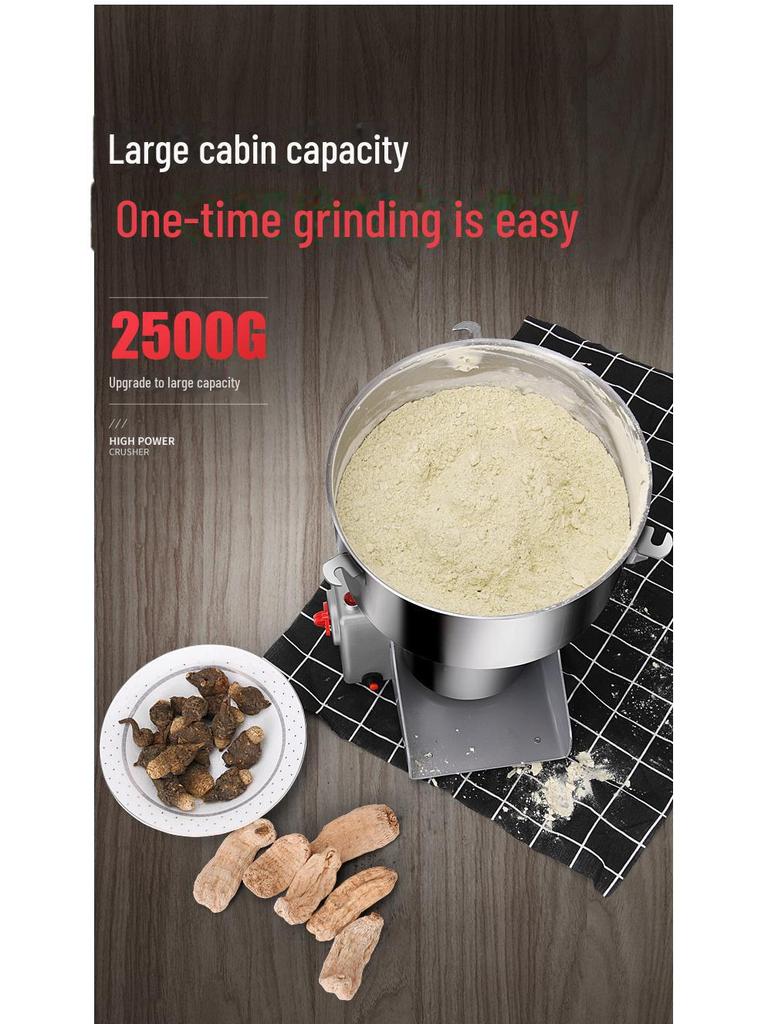 Crusher Kleine Gewürzmühle für den Haushalt - Kompakte Stahlmühle für Getreide