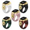 Smart Ring Tasbih Tally Digitaler Zähler für Muslime Tasbeeh Zikr Ring 5 Gebetszeiten Vibrationserinnerung Wasserdicht