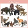 Simulation Luchs Hirsch Braunbär Pferd Kuh Eichhörnchen Wildtier Modell Ornament Für Naturdekor Sammler