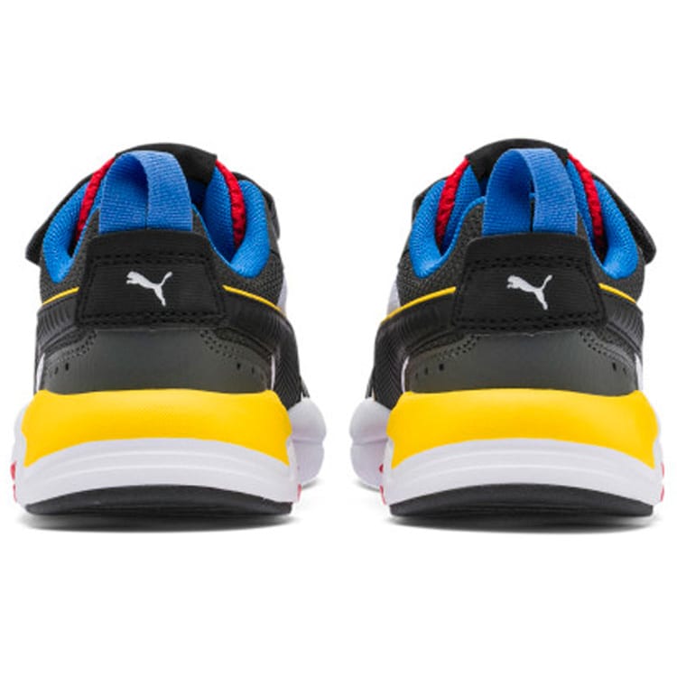 PUMA AC PS Low top Kids Lifestyle Shoes Black Children Aged 3 7 Years Old 372921-03