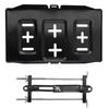 Corrosion-Resistant Steel Battery Holder Universal Battery Hold Down Tray Adjustable Bracket Clamp Battery Storage Tray