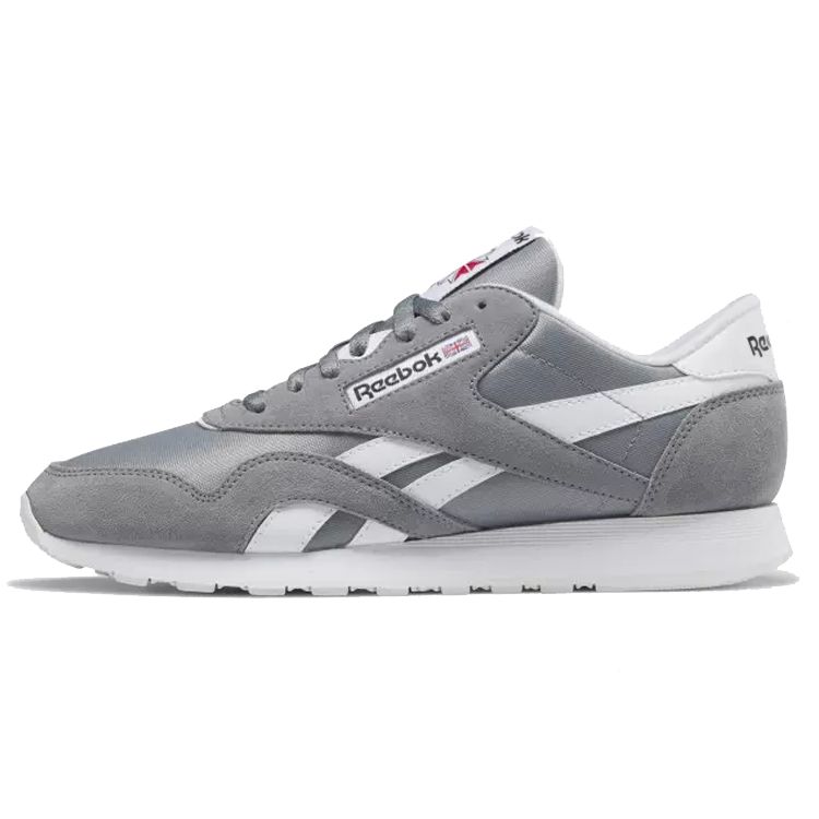 Reebok Classic Nylon Unisex Pure Grey White GY7233 EU 44
