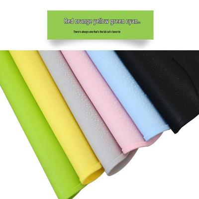 Waterproof Non-slip Silicone Pet Food Mat - Washable & Easy To Clean