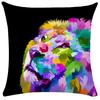 Sofa Bed Upholstery Home Decor Pillow Covers Bedroom Chair   Decorative Colorful Animal