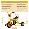 Kindergarten-Dreirad für Kinder 2-8 Jahre - Outdoor-Pedal-Fahrrad für Kleinkinder mit Eltern-Kind-Funktion